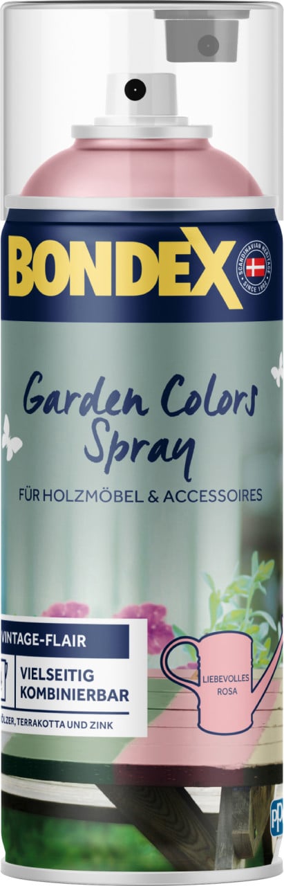 Bondex Garden Colors Spray Liebevolles Rosa 400 ml von Bondex