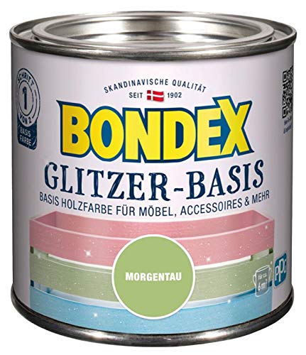 Bondex 424678 Glitzer-Basis morgentau 0,5 L - Farbe Mit Glitzer Für 6m² - Glitzerfarbe schützt Holz und schafft Glitzernde Blickfänge Bondex 424678 Glitzer-Basis morgentau 0,5 L - Farbe Mit Glitzer Für 6m² - Glitzerfarbe schützt Holz und schafft Glitzernde Blickfänge von Bondex