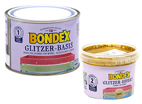 Bondex Glitzer-Mix gold (eiskristall) von Bondex