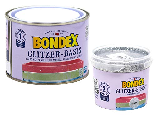 Bondex Glitzer-Mix silber (eiskristall) von Bondex