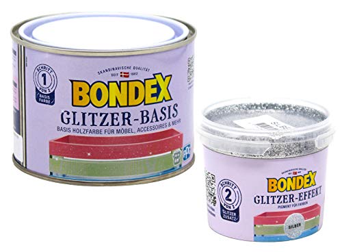 Bondex Glitzer-Mix silber (perle) von Bondex