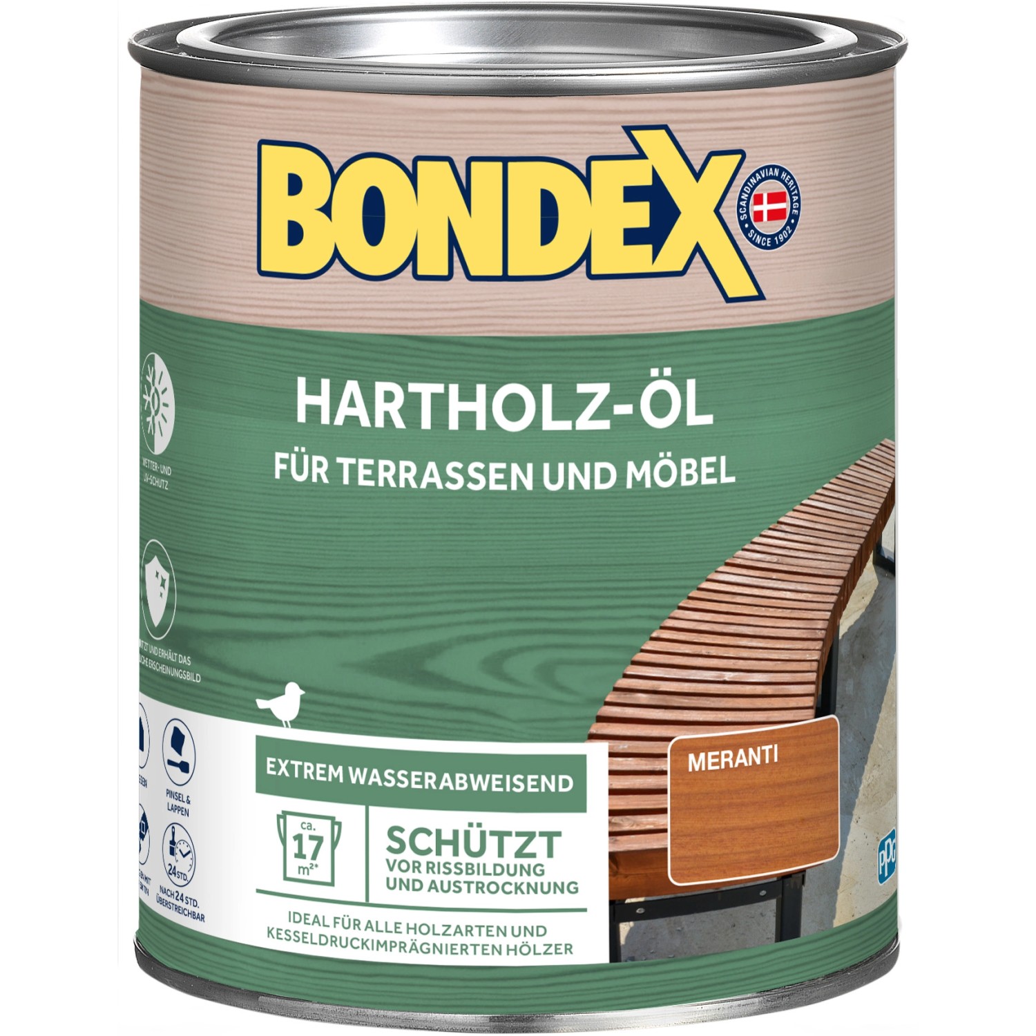 Bondex Hartholz-Öl Universal Meranti 750 ml Bondex Hartholz-Öl Universal Meranti 750 ml von Bondex