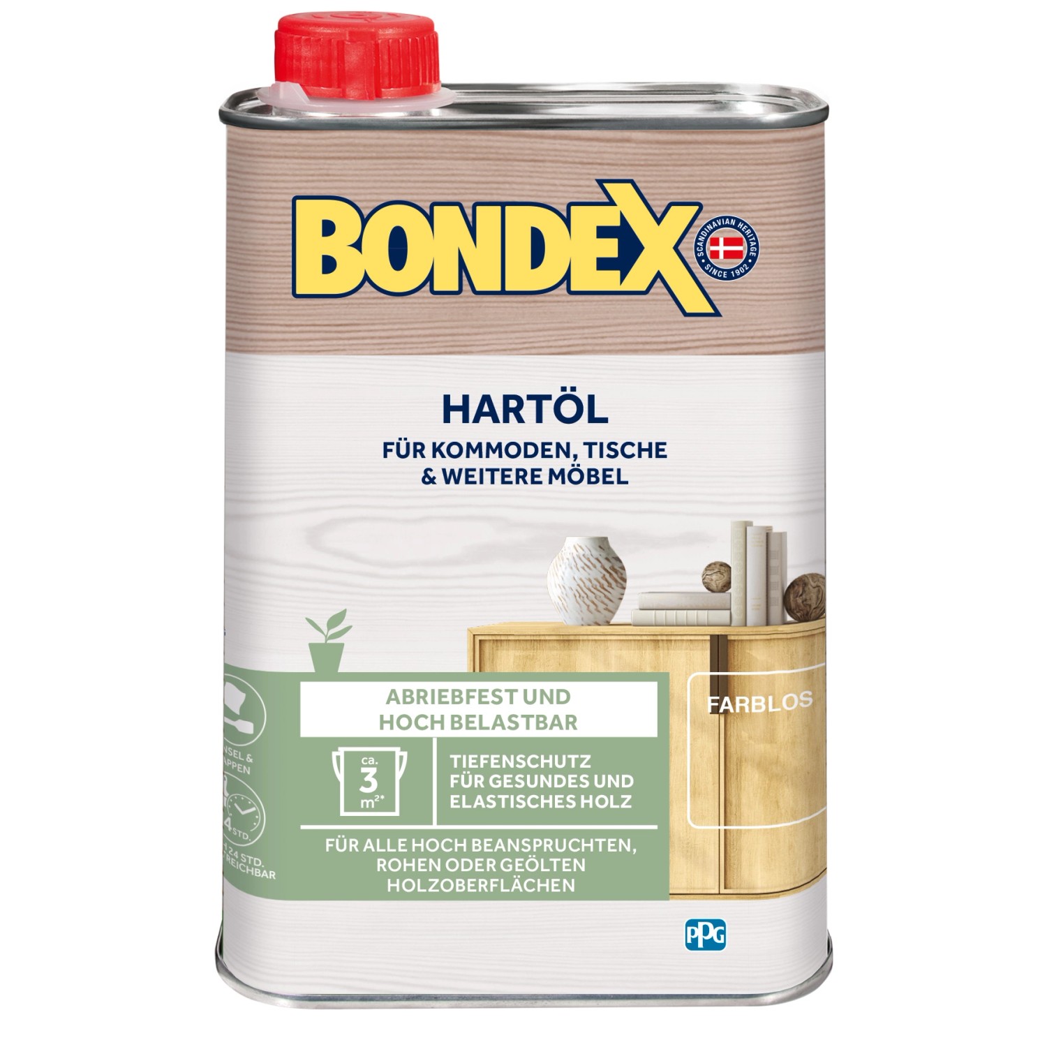 Bondex Hartöl Weiß 250 ml von Bondex