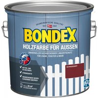 Bondex - Holzfarbe für Außen - Größe: 2,5 l - Farbe: Schwedenrot - Nr.: 435472 von Bondex