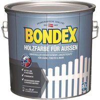 Holzfarbe für Aussen 2,5 l, weiß Holzschutzfarbe Holzschutz - Bondex Holzfarbe für Aussen 2,5 l, weiß Holzschutzfarbe Holzschutz - Bondex von Bondex