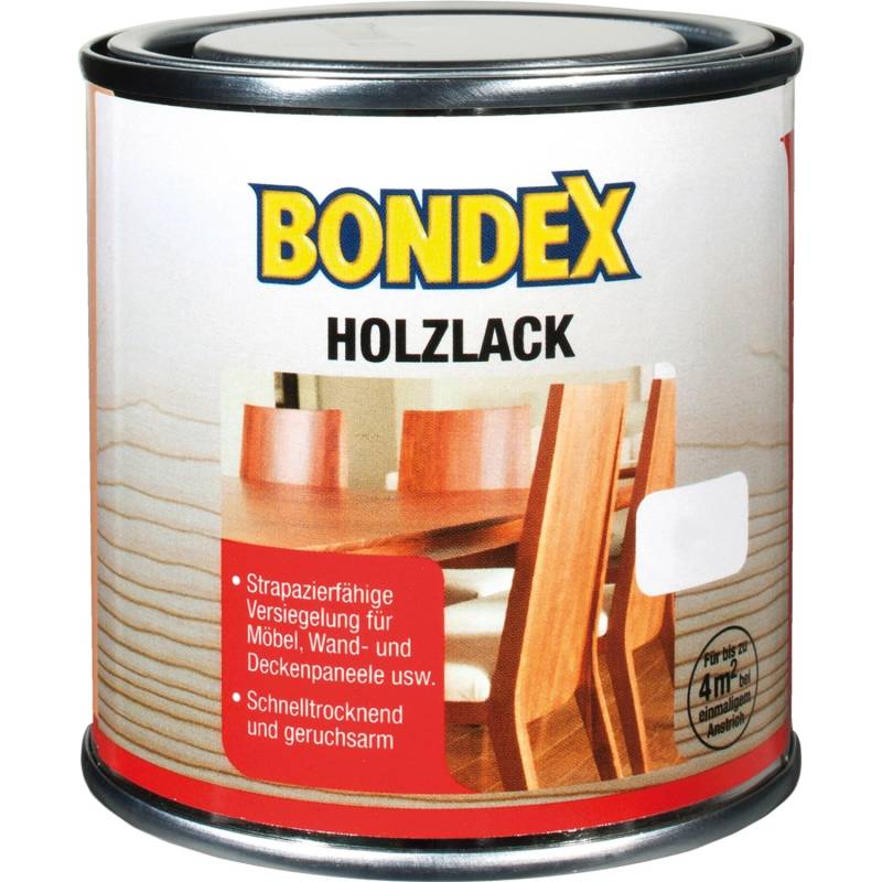 Bondex Holzlack Transparent seidenglänzend 250 ml von Bondex