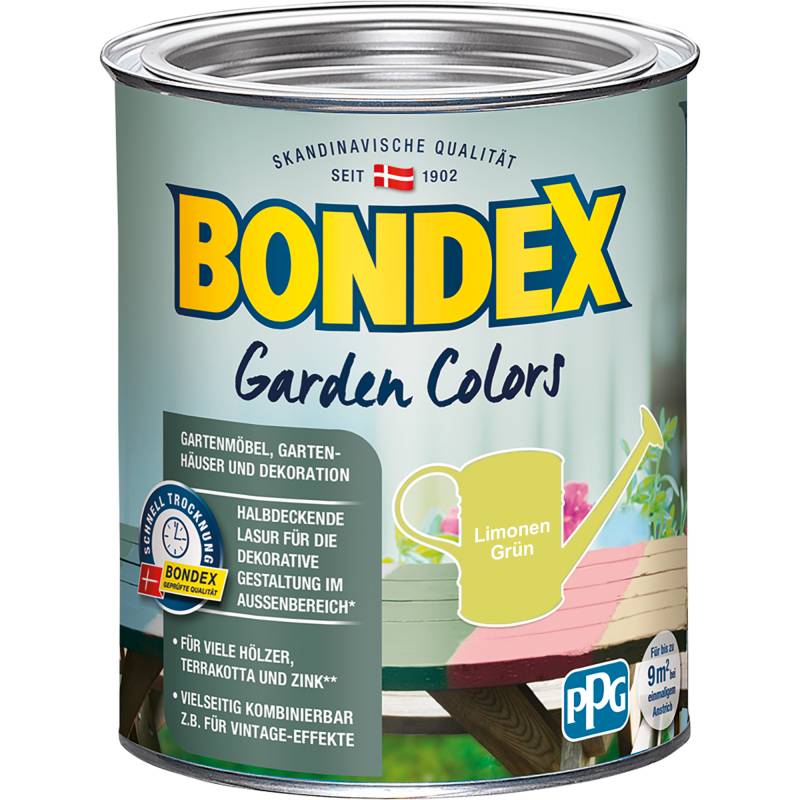 Bondex Holzlasur 'Limonengrün' 750 ml von Bondex