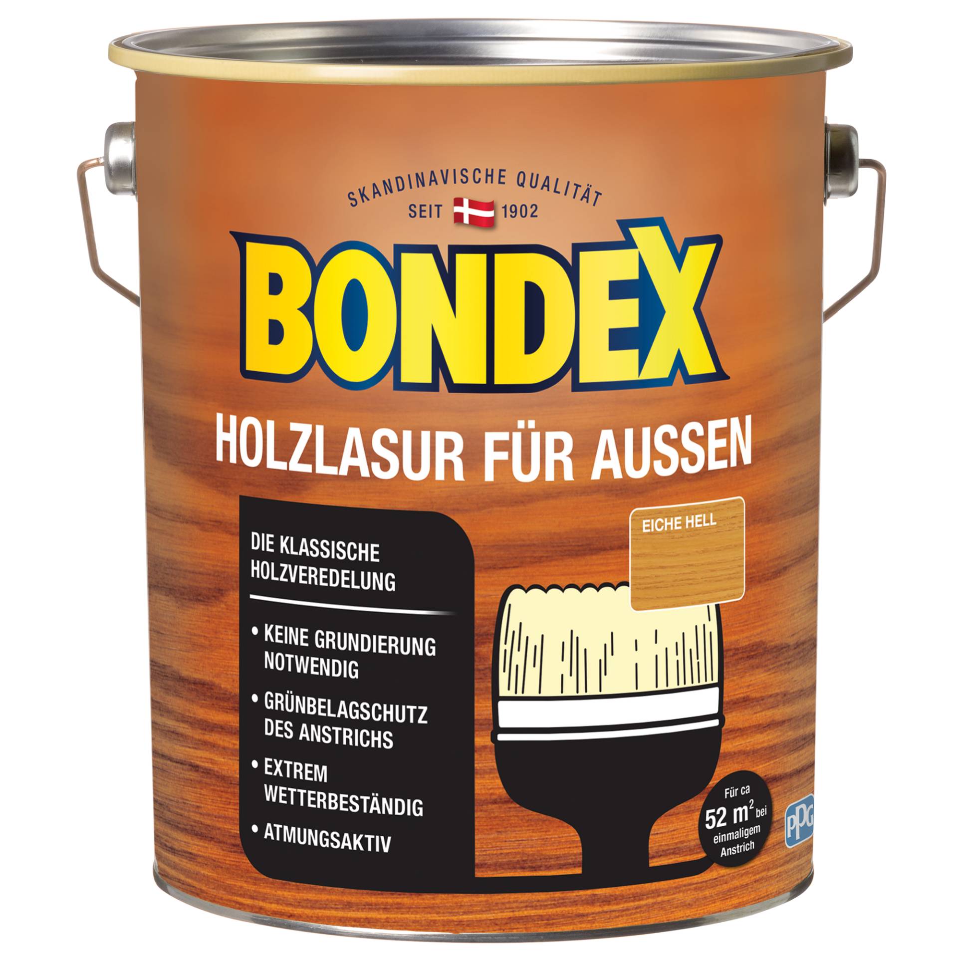 Bondex Holzlasur eichefarben 4 l von Bondex