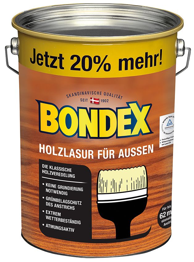 Bondex Holzlasur für Außen 4,8 L oregon pine von Bondex
