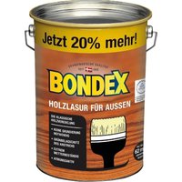 Bondex - Holzlasur für Außen 4,8 l teak Lasur Holz Holzschutz Schutzlasur von Bondex