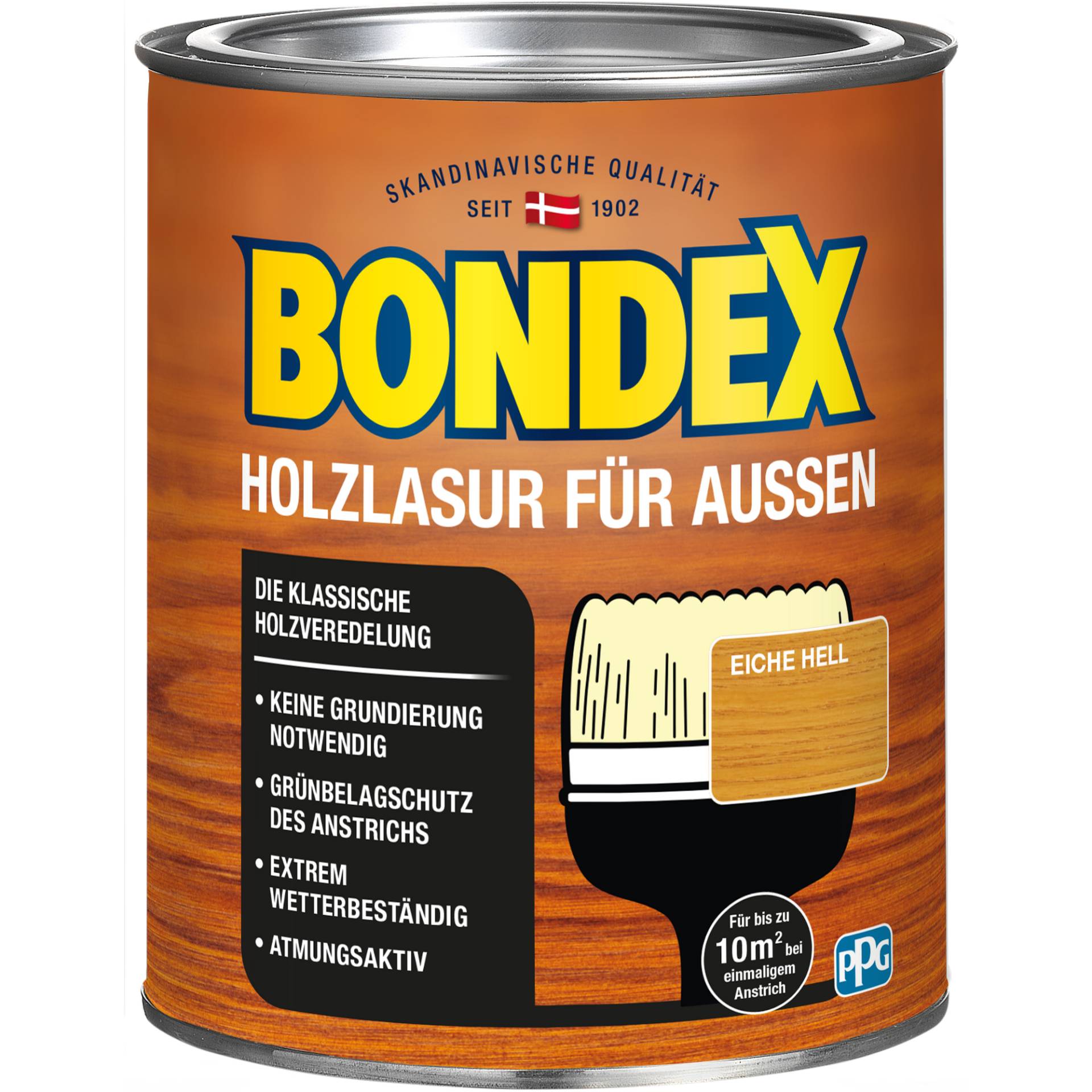 Bondex Holzlasur eichefarben 750 ml von Bondex