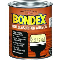 Bondex - Holzlasur für Außen Kastanie 0,75 l - 329646 von Bondex