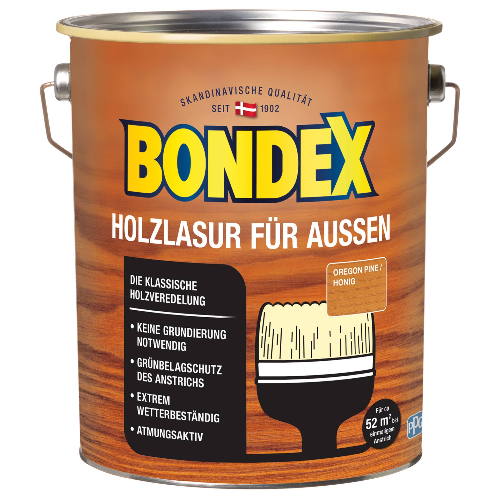 Bondex Holzlasur honigfarben 4 l Bondex Holzlasur honigfarben 4 l von Bondex