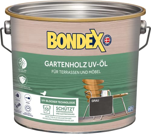 Bondex Holz Öl UV Grau 2,5 l - 377947 von Bondex