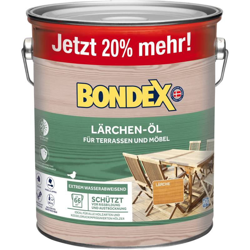 Bondex Holzöl lärchefarben 3 l von Bondex