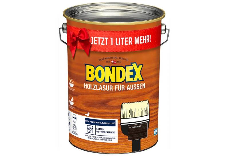 Bondex Holzschutzlasur, 5 L Holzschutzlasur von Bondex