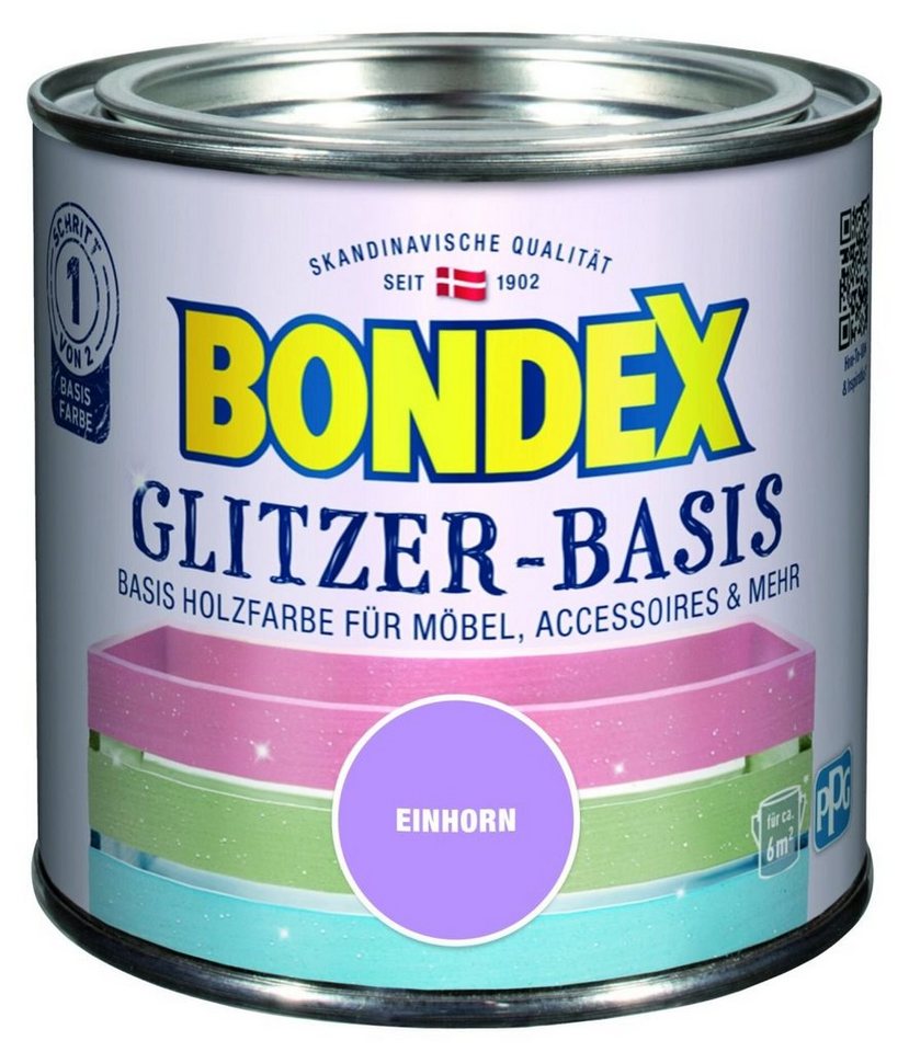 Bondex Holzschutzlasur Bondex Glitzer-Basis 500 ml basis einhorn von Bondex