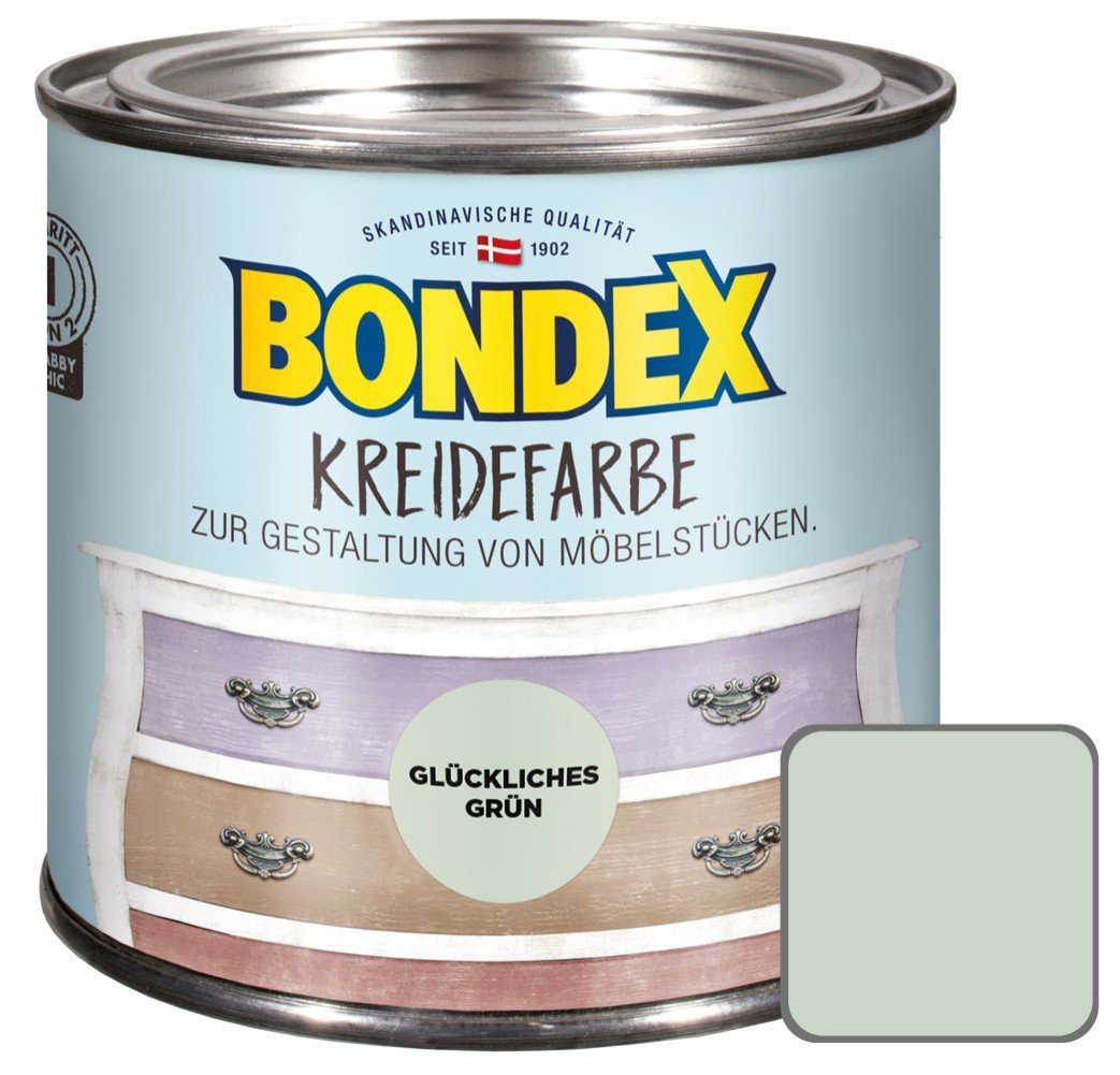 Bondex Holzschutzlasur Bondex Kreidefarbe 500 ml glückliches grün Bondex Holzschutzlasur Bondex Kreidefarbe 500 ml glückliches grün von Bondex