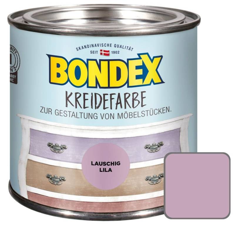 Bondex Holzschutzlasur Bondex Kreidefarbe 500 ml lauschig lila von Bondex