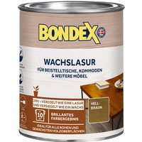 Bondex Holzschutzlasur "WACHSLASUR", Hellbraun, 0,75 Liter Inhalt von Bondex