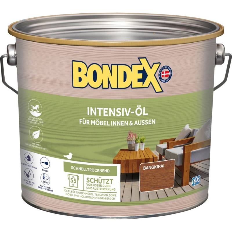 Bondex Intensiv-Öl Bangkirai 2,5 l von Bondex
