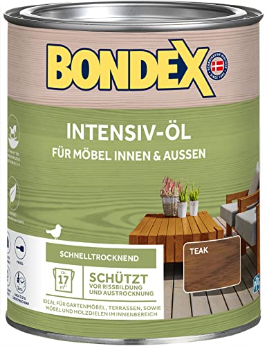 0,75L Bondex Intensivöl teak Intensiv Öl Holzöl Holzpflegeöl Holz 0,75L Bondex Intensivöl teak Intensiv Öl Holzöl Holzpflegeöl Holz von Bondex