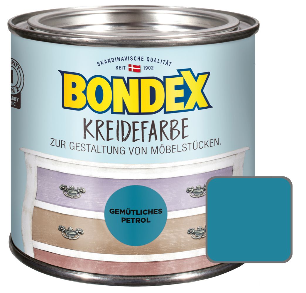 Bondex Kreidefarbe 500 ml gemütliches petrol Bondex Kreidefarbe 500 ml gemütliches petrol von Bondex