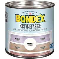 Bondex - Kreidefarbe 500 ml, kreativ weiß Vintagefarbe Möbelfarbe Holzschutzfarbe von Bondex