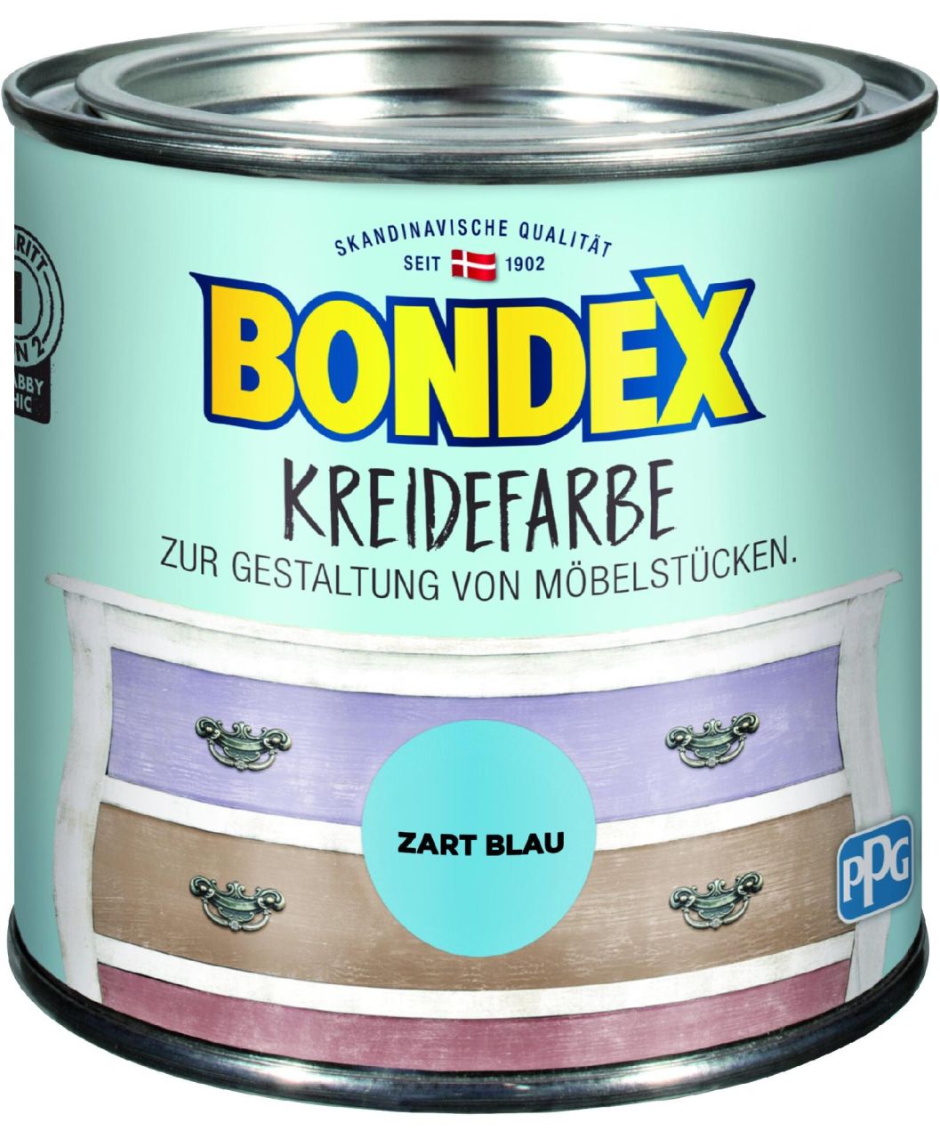 Bondex Kreidefarbe 500 ml zart blau von Bondex