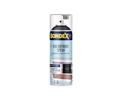 Bondex Kreidefarbe Spray Mystisches Schwarz 0,4l - 440240 von Bondex