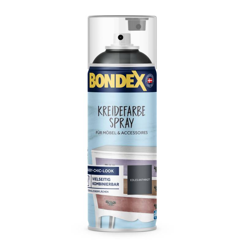 Bondex Kreidefarbe-Spray anthrazit 400 ml von Bondex