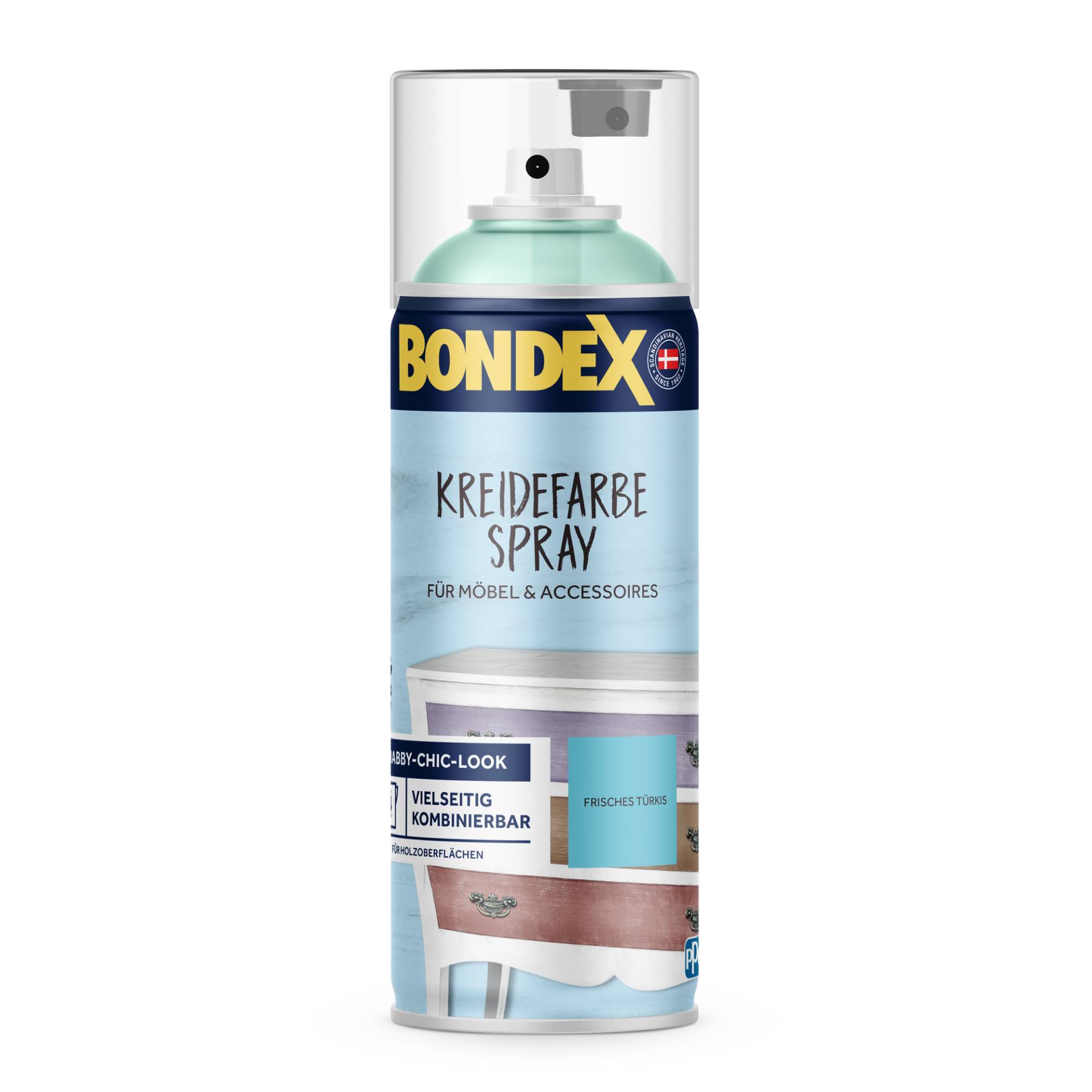 Bondex Kreidefarbe-Spray türkis 400 ml Bondex Kreidefarbe-Spray türkis 400 ml von Bondex