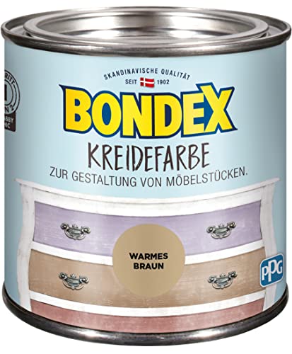 Bondex Kreidefarbe Warmes Braun - 0,5L - 386534 von Bondex