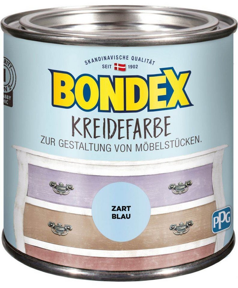 Bondex Kreidefarbe Bondex Kreidefarbe Zart Blau 0,5l von Bondex