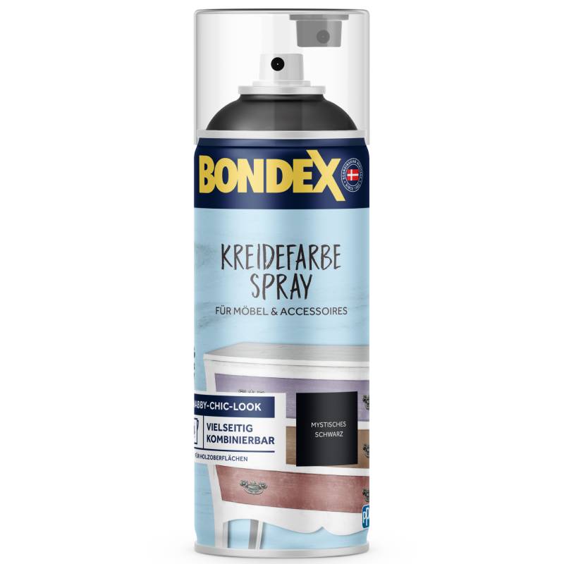 Bondex Kreidefarbe schwarz matt 400 ml von Bondex