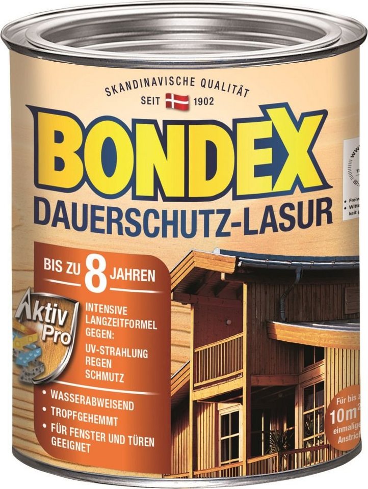 Bondex Lasur Bondex Dauerschutz Lasur 750 ml mahagoni von Bondex