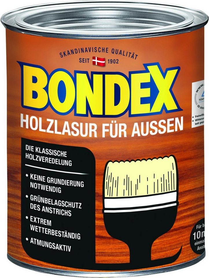 Bondex Lasur Bondex Holzlasur für Außen 750 ml kiefer von Bondex