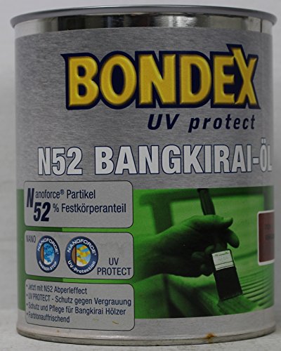 Bondex Bangkirai N52 UV 3L Bangkirai Öl Hartholzöl Holzöl Terrassenöl von Dyrup