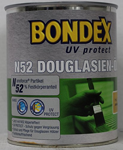 0,75 Liter Bondex Hartholzöl Holzöl Holzschutz N52 UV Douglasienöl von Bondex