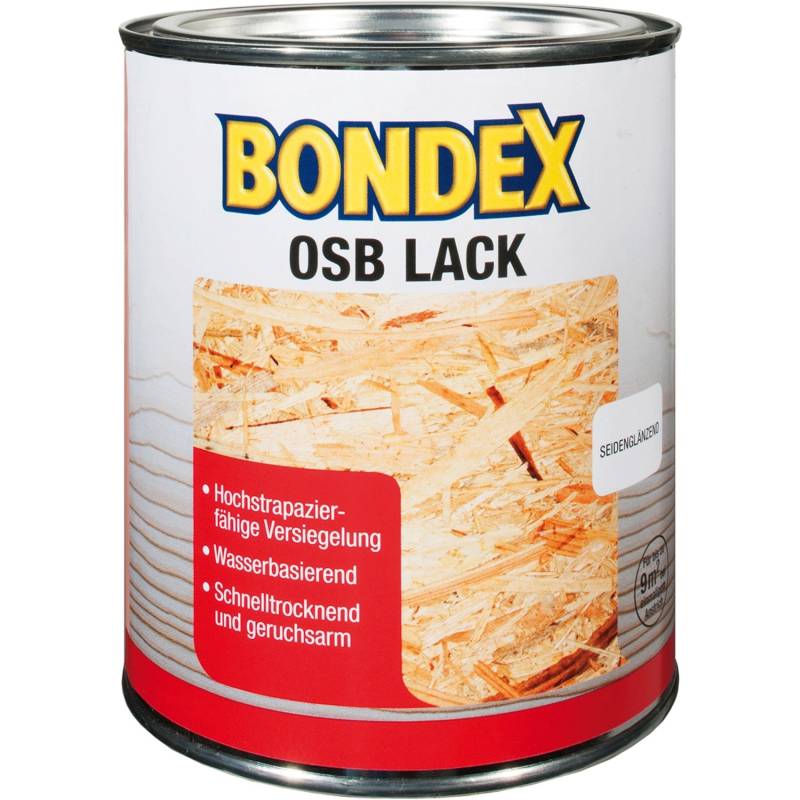 Bondex OSB Lack Transparent seidenglänzend 750 ml von Bondex