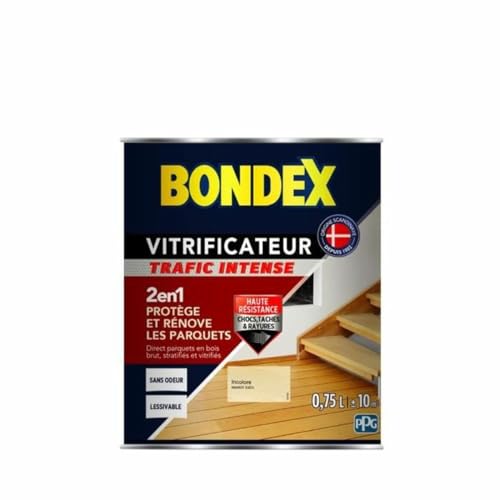 Bondex Parkett Glaslack Satin, farblos, 750 ml von Bondex