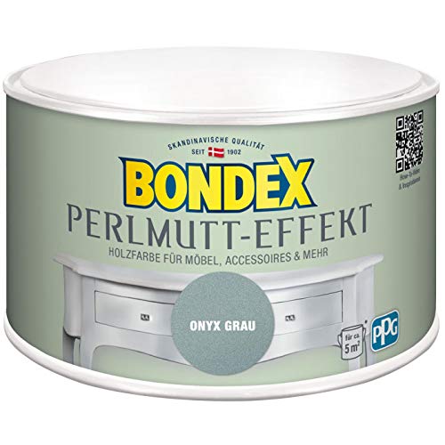 Bondex Perlmutt Onyx Grau 0,5 l - 424276 von Bondex