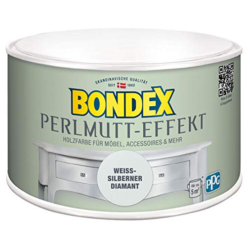 Bondex Perlmutt Weiss Silberner Diamant 0,5 l - 424267 von Bondex