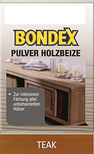 Bondex Pulver Holzbeize 5x 7,5g teak von Bondex