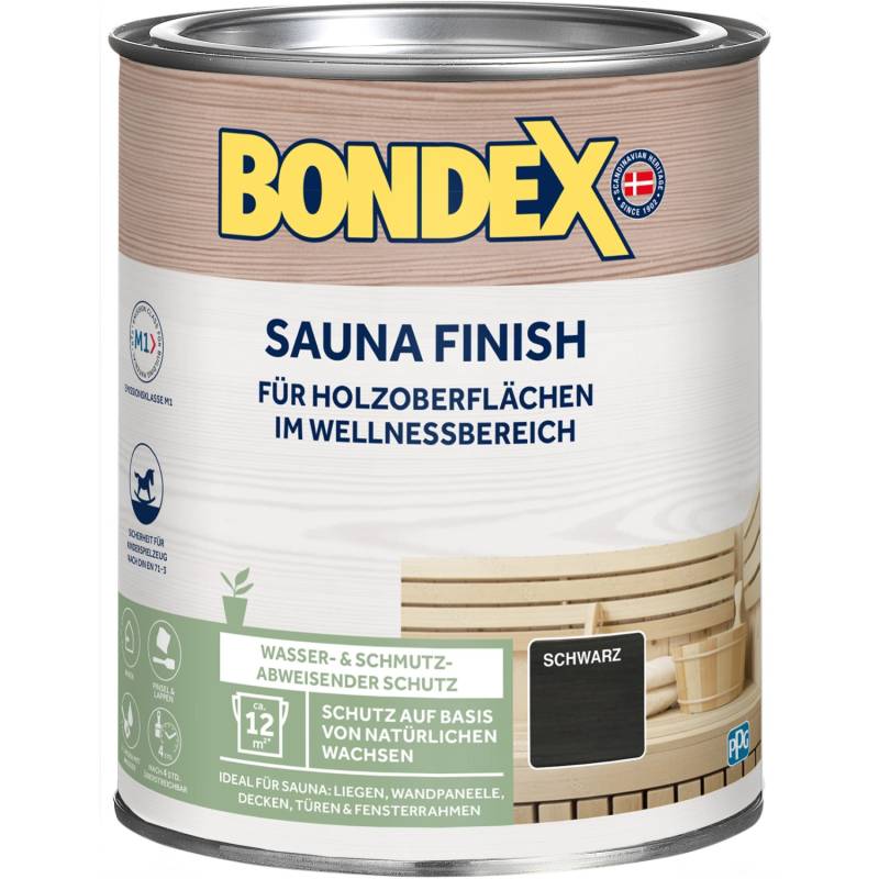 Bondex Sauna Finish Schwarz 1 l von Bondex