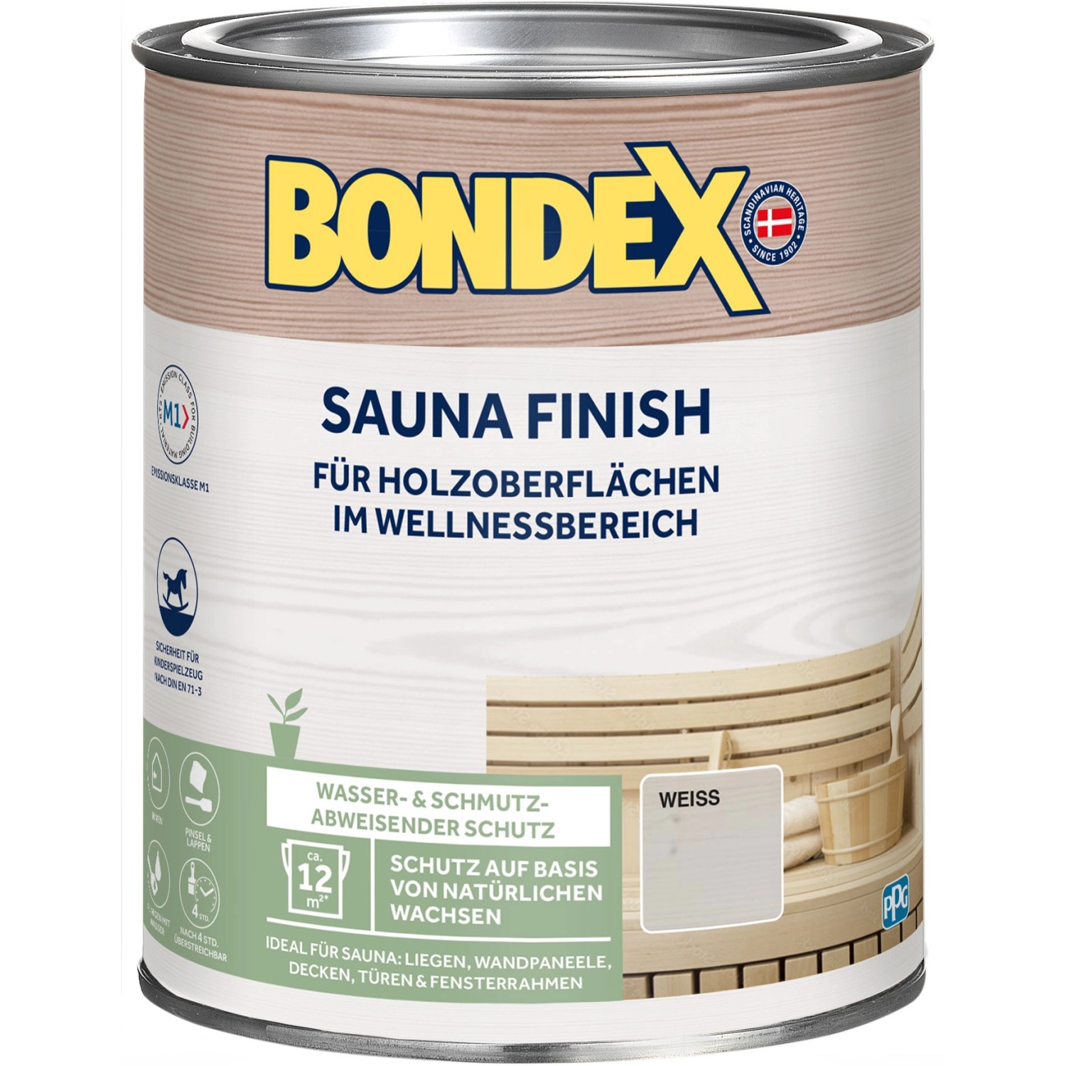 Bondex Sauna Finish Weiß 1 l von Bondex