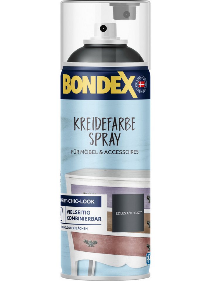 Bondex Strukturpaste Bondex Kreidefarbe Spray 400 ml edles anthrazit Bondex Strukturpaste Bondex Kreidefarbe Spray 400 ml edles anthrazit von Bondex