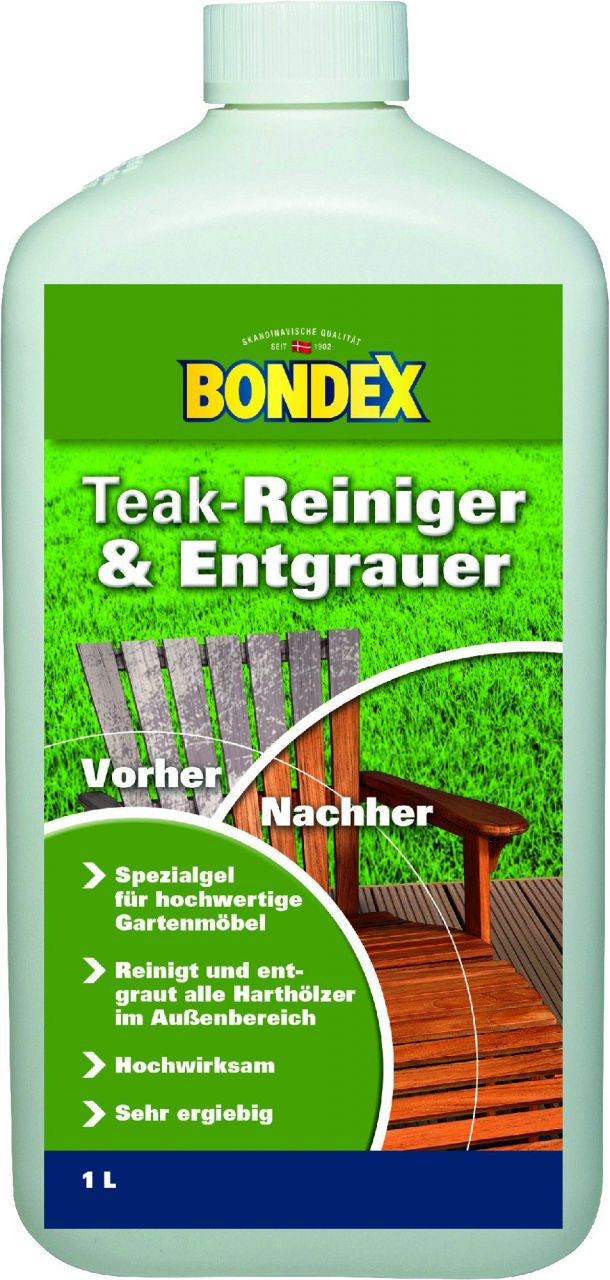 Bondex Teakmöbel-Entgrauer 1 L farblos von Bondex