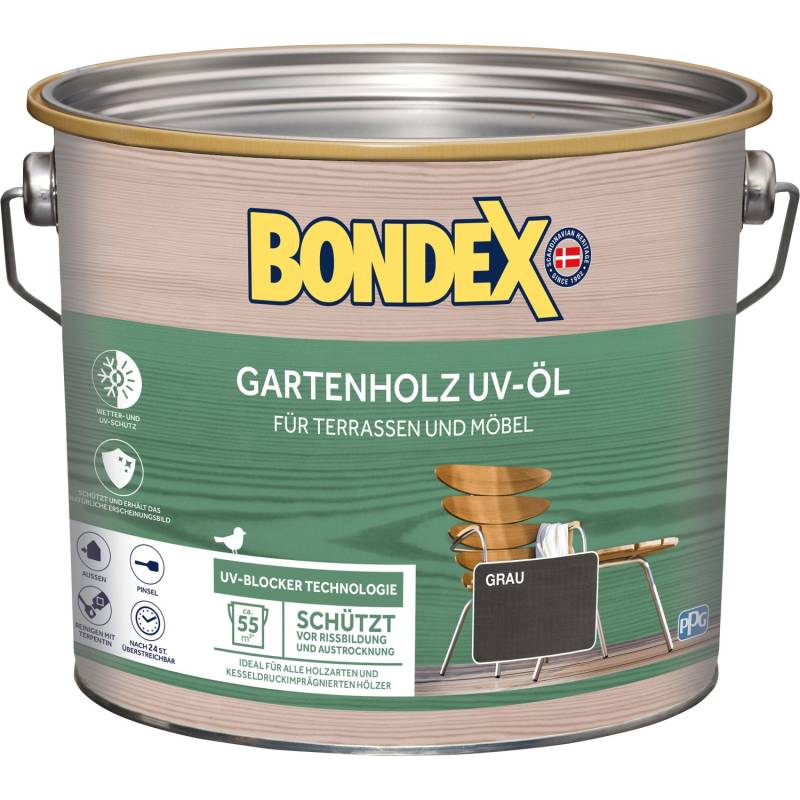 Bondex UV-Öl Grau 2,5 l von Bondex