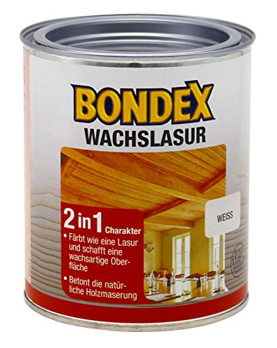 Bondex Wachslasur Weiß 0,75 l - 352675 von Bondex